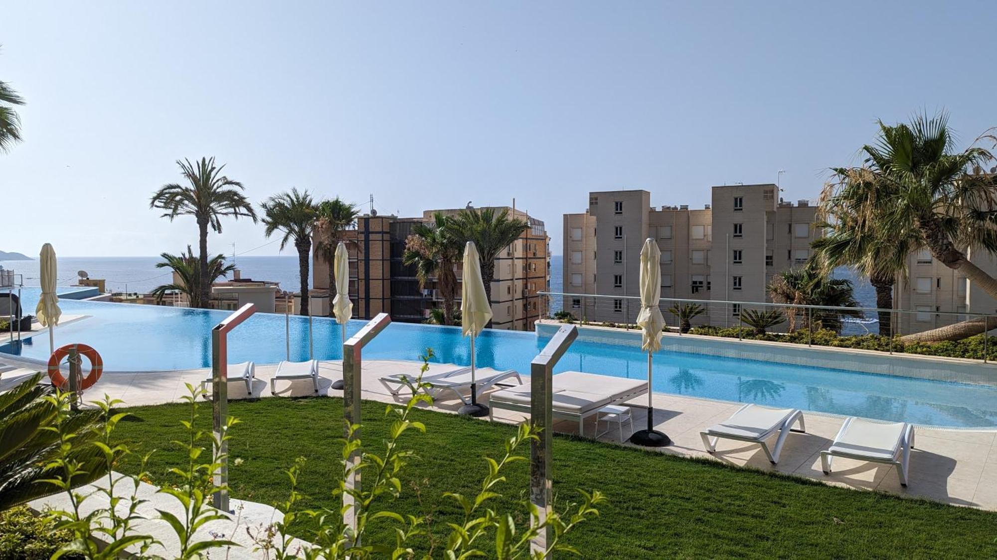Sunset Cliffs Modern Apartment Benidorm Exterior foto